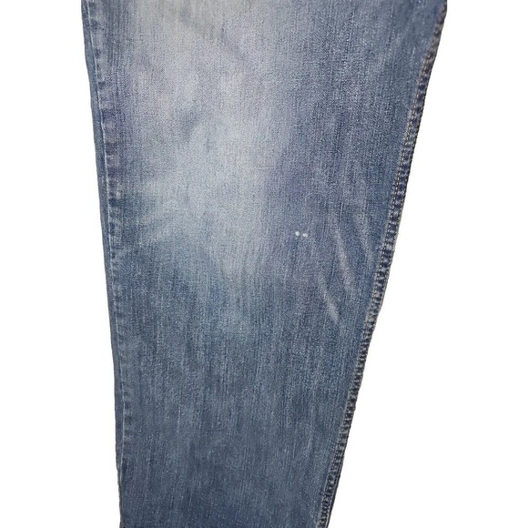 Levis 569 Blue Denim Jeans W48 L30 Lose Straight Leg Relaxed Fit Cotton - Picture 6 of 12